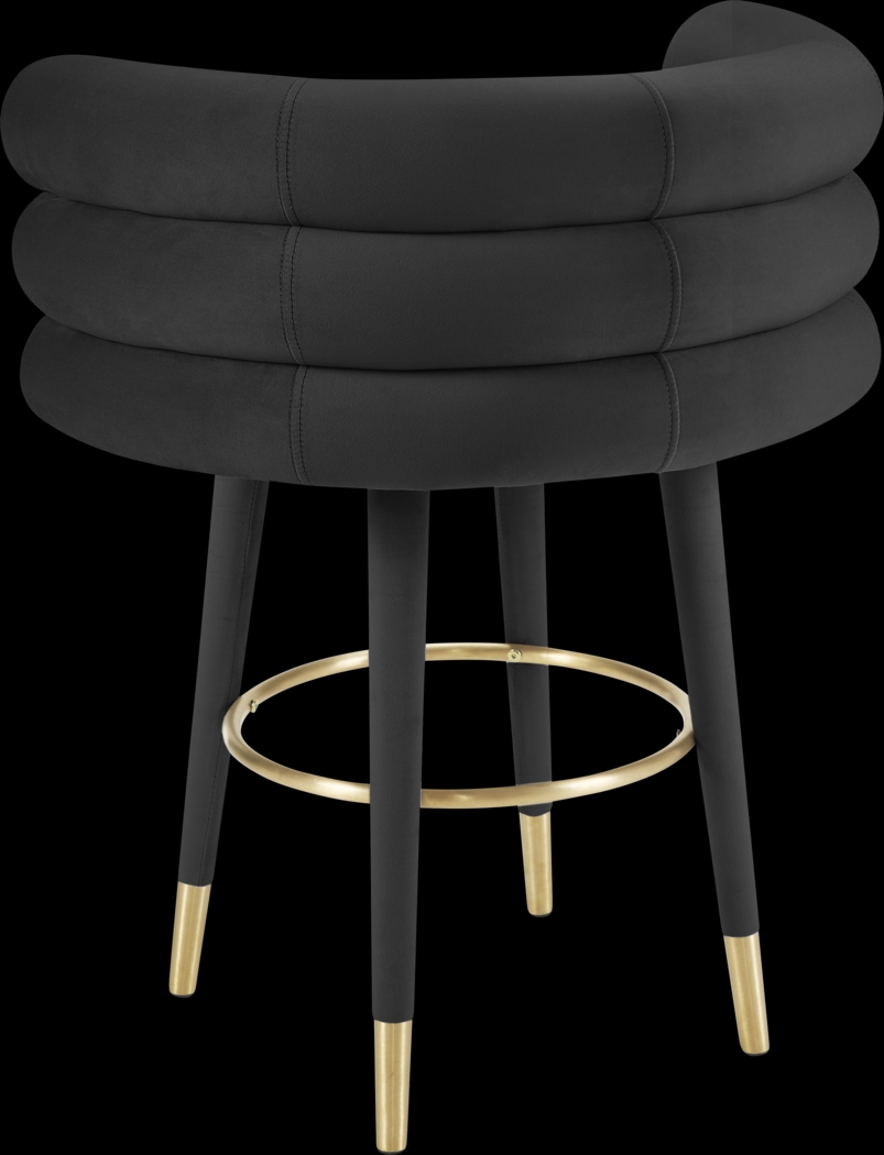 Barberry Black Counter Height Stool - Thumbnail - Image 3