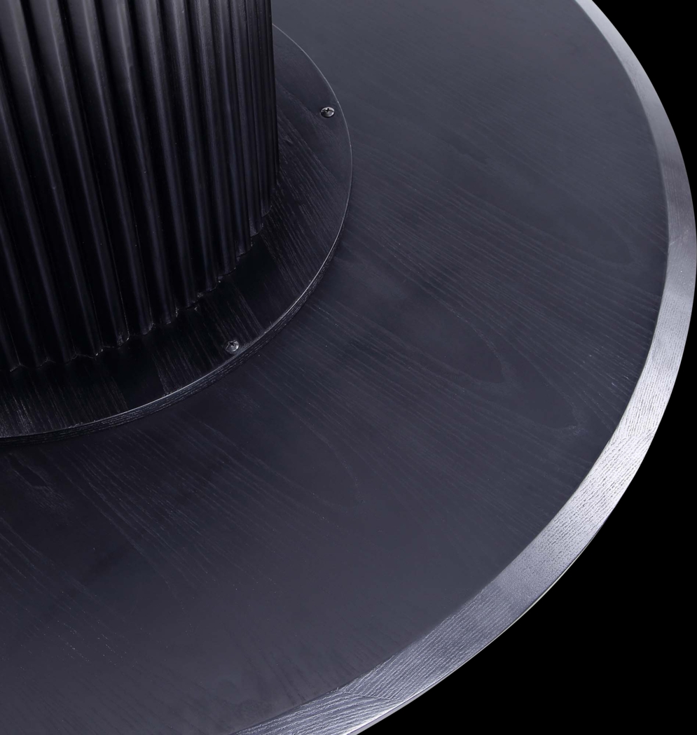 Barbette Black and Gold 5 Pc Dining Table Set - Thumbnail - Image 9