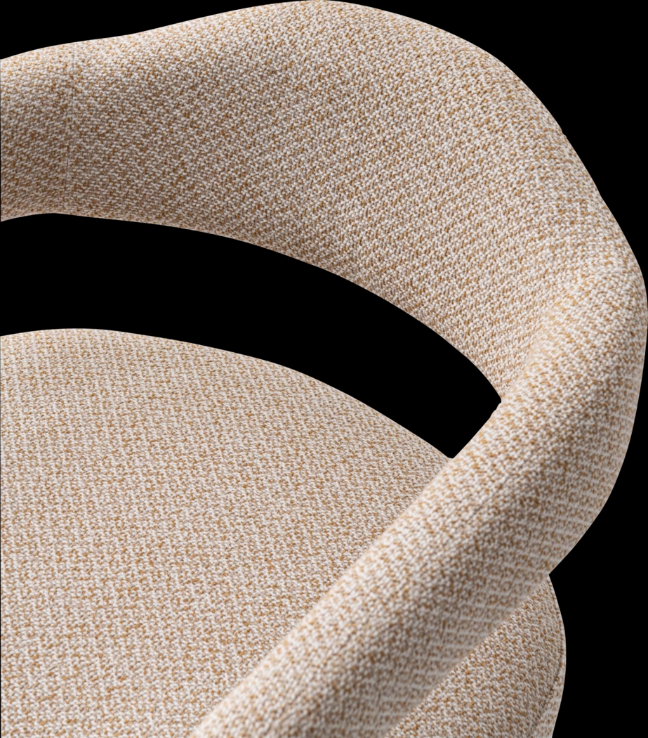 Barbette Gold Arm Chair - Thumbnail - Image 4