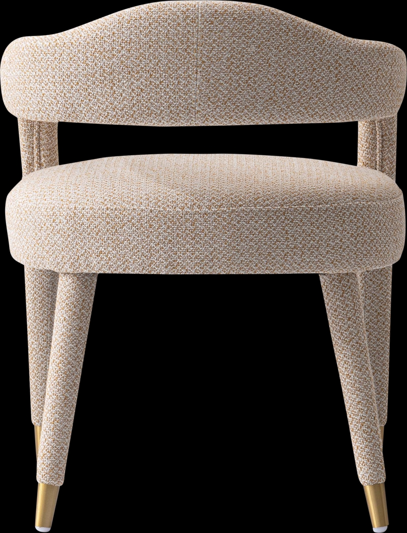 Barbette Gold Arm Chair - Thumbnail - Image 7