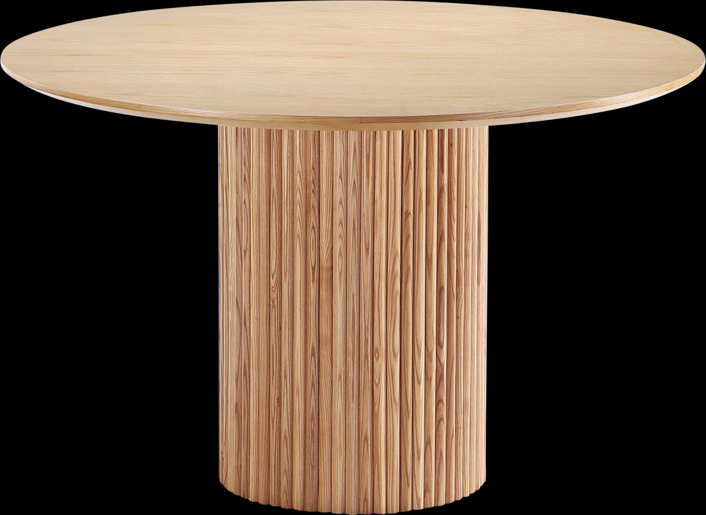 Barbette Natural and Gold 5 Pc Dining Table Set - Thumbnail - Image 13