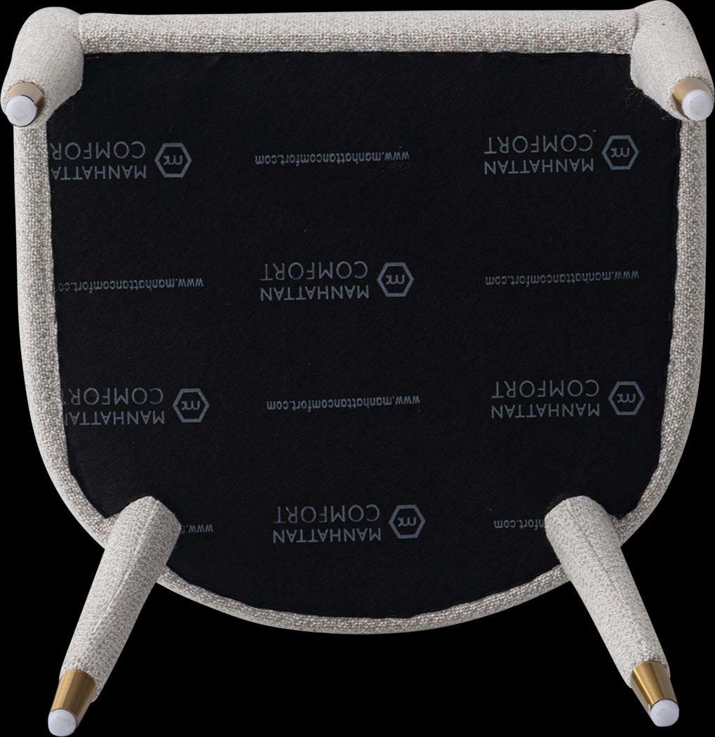 Barbette Natural and Silver 5 Pc Dining Table Set - Thumbnail - Image 14