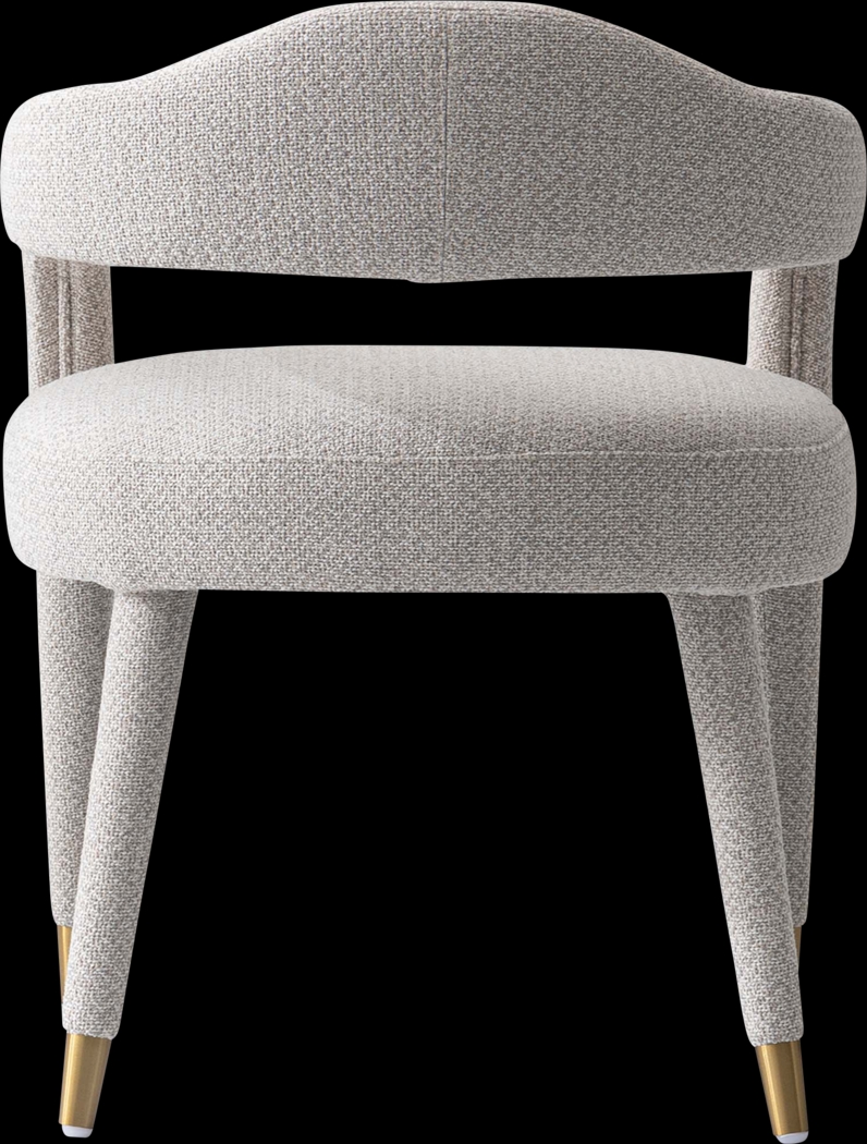 Barbette Natural and Silver 7 Pc Dining Table Set - Thumbnail - Image 10