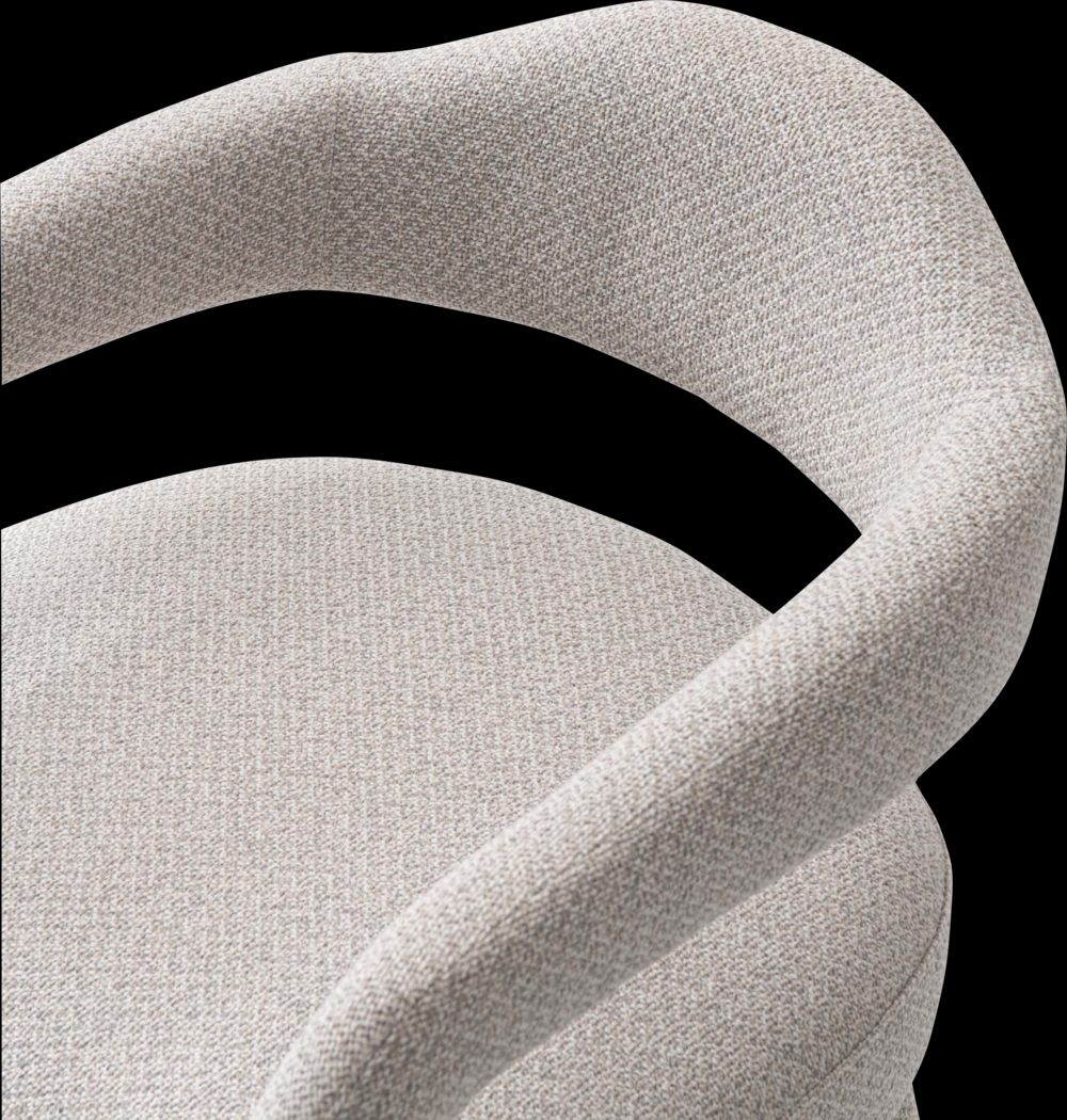 Barbette Silver Arm Chair - Thumbnail - Image 4