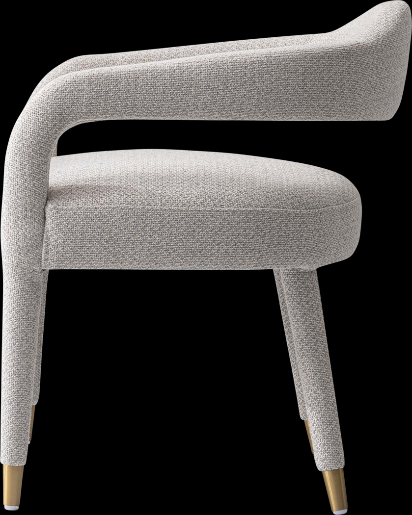 Barbette Silver Arm Chair - Thumbnail - Image 5