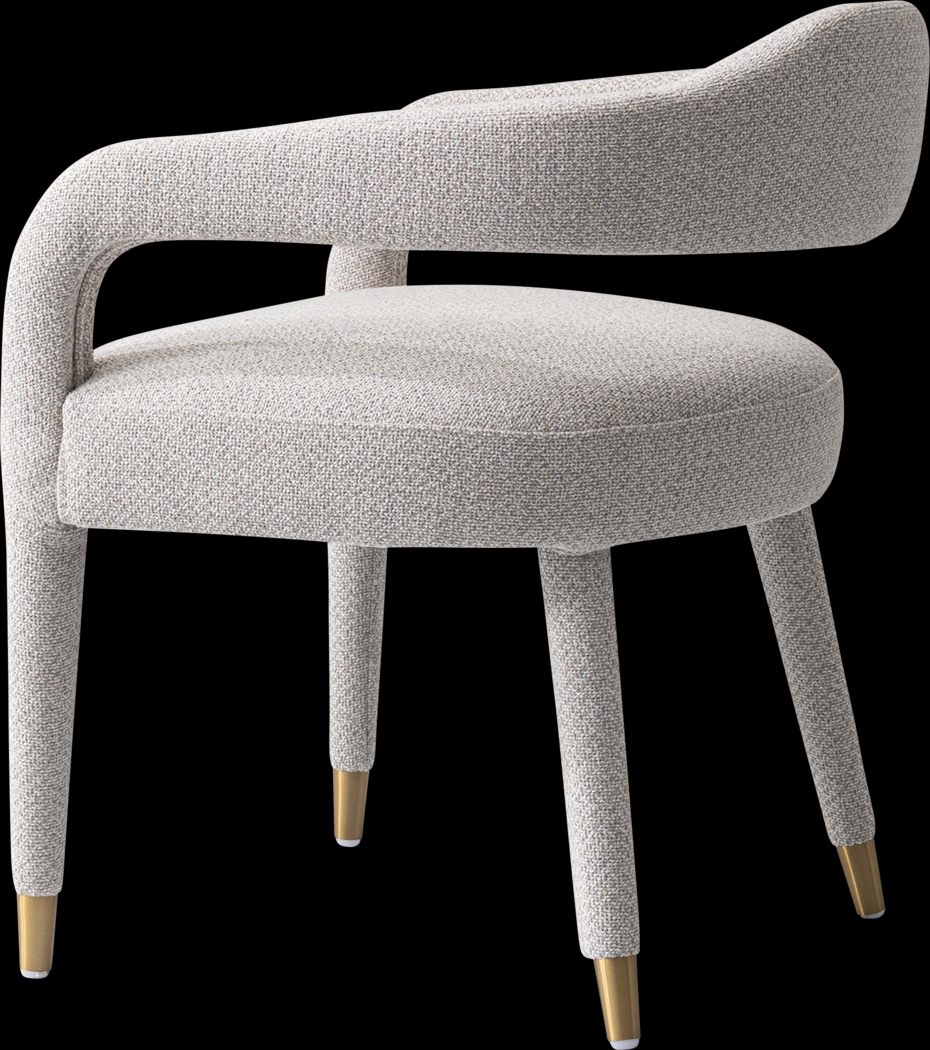 Barbette Silver Arm Chair - Thumbnail - Image 6