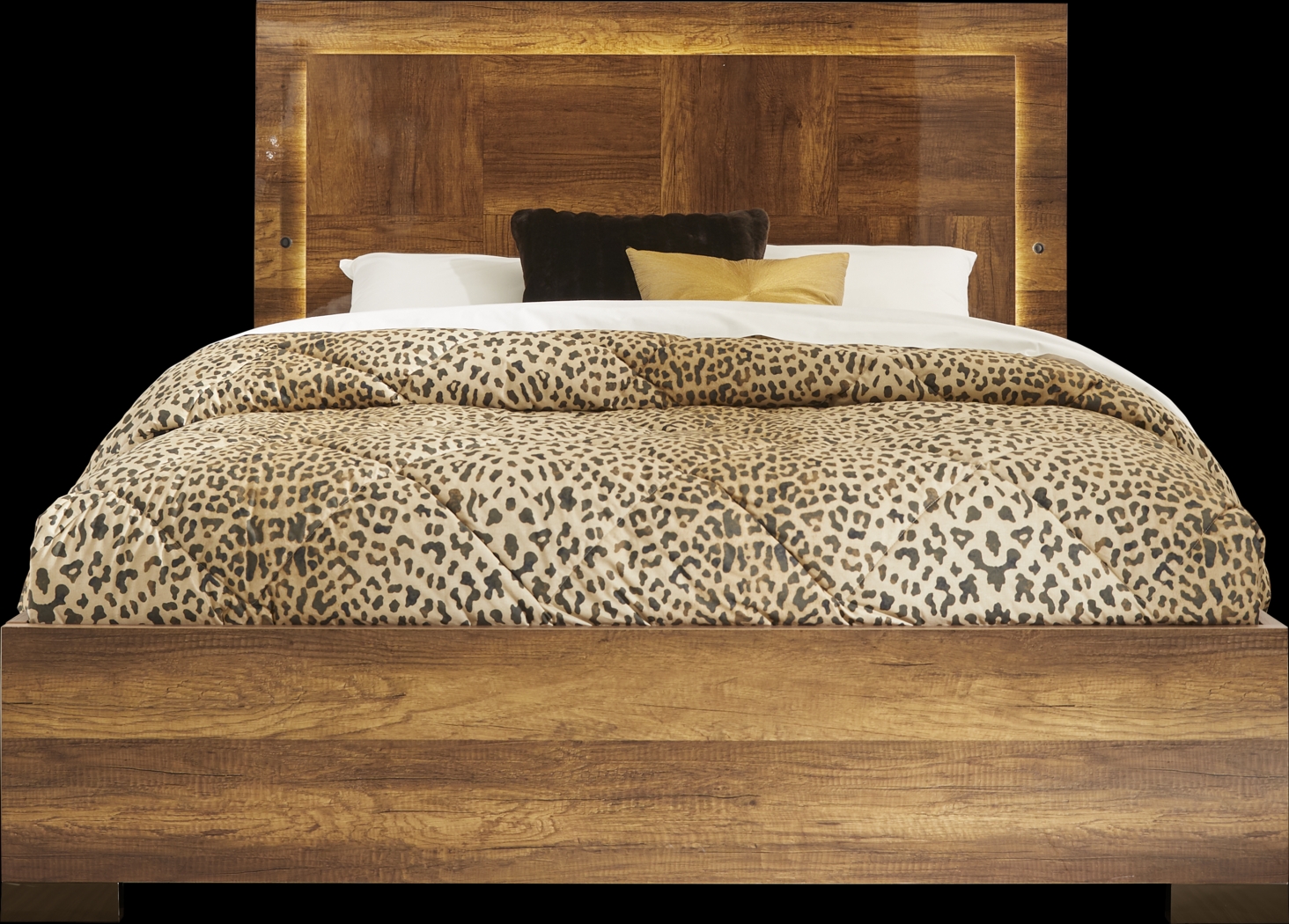 Barceloneta Walnut 5 Pc Queen Panel Bedroom - Thumbnail - Image 2