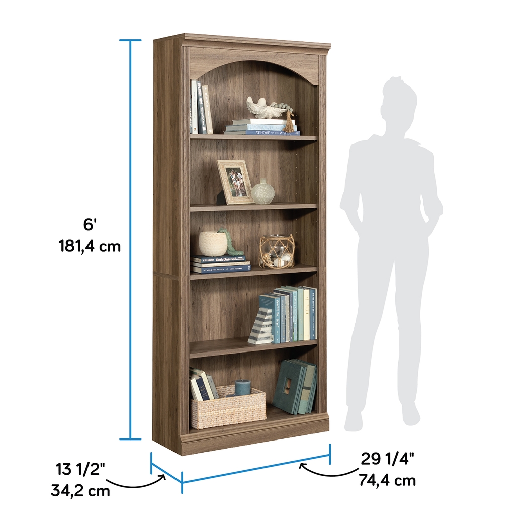 Barchstead Light Brown Bookcase - Thumbnail - Image 3