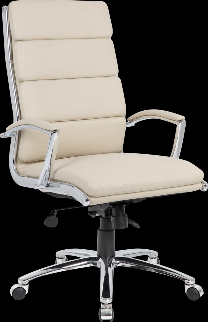 Barcon Beige Office Chair - Thumbnail - Image 1
