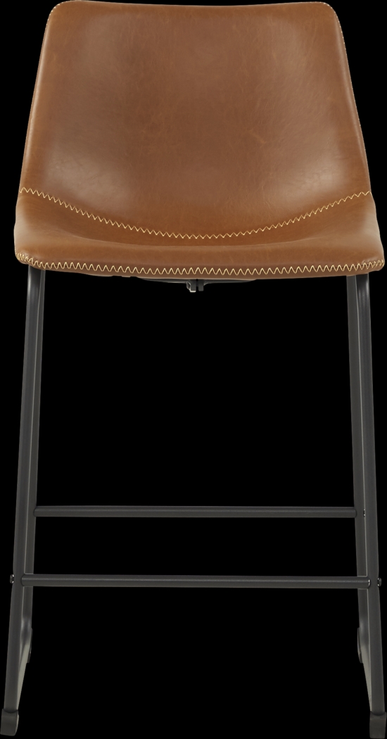 Barcroft Brown Counter Height Stool - Thumbnail - Image 2