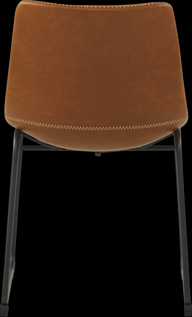 Hollybrooke Black 5 Pc Dining Room with Brown Chairs - Thumbnail - Image 3