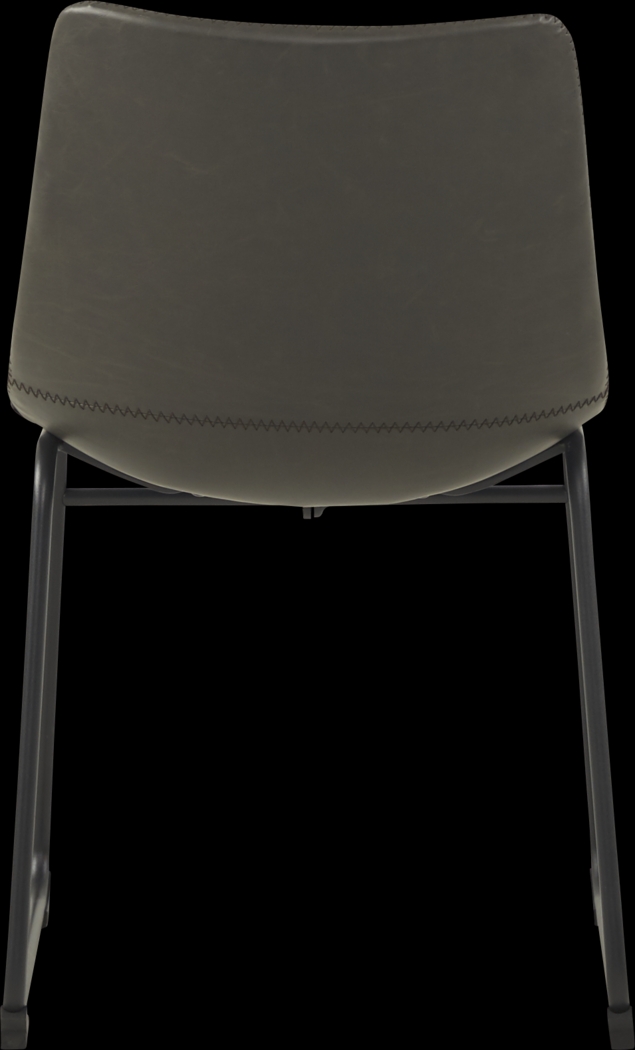 Lonia Natural 5 Pc 42 in. Round Dining Set with Gray Chairs - Thumbnail - Image 5