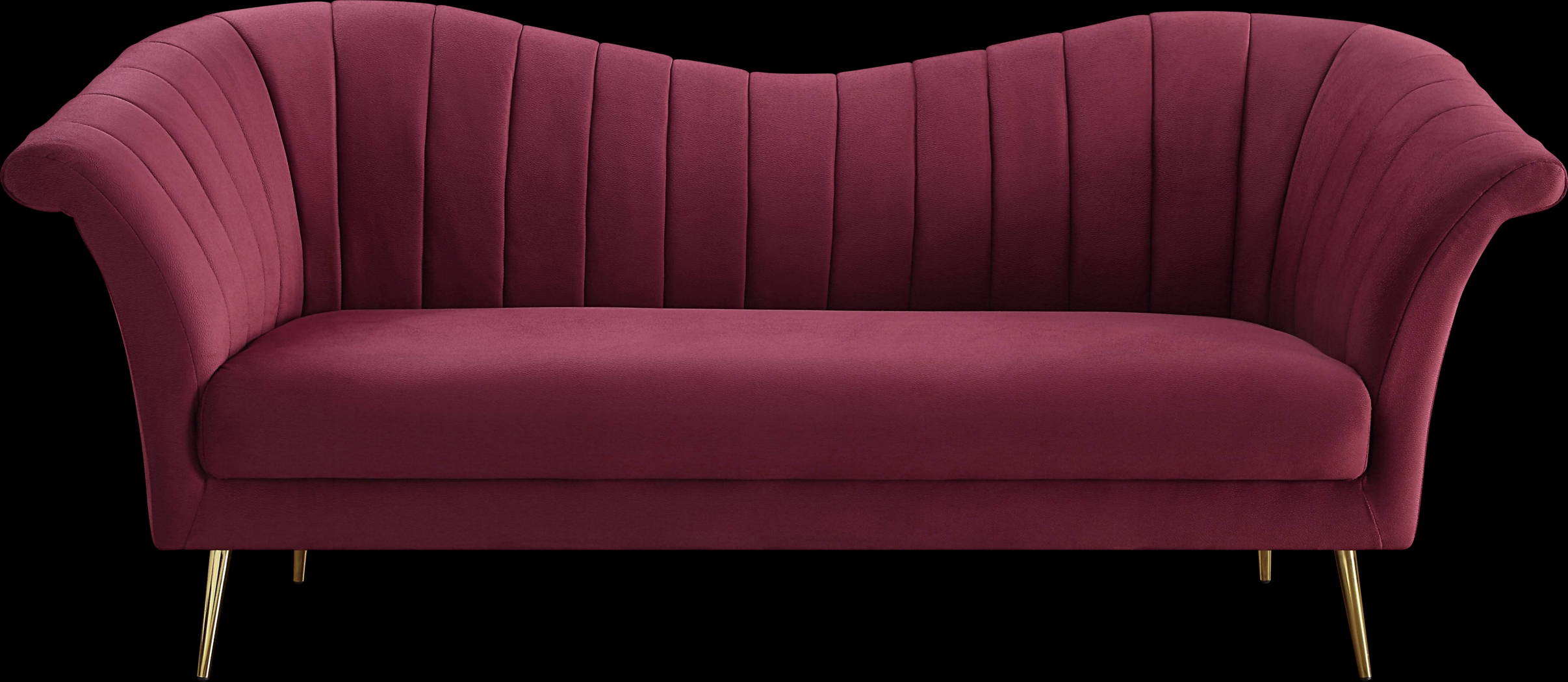 Bardeen Red Sofa - Thumbnail - Image 3