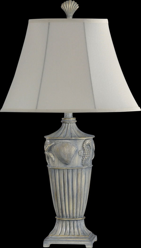 Bardia Cay Blue Lamp - Thumbnail - Image 1