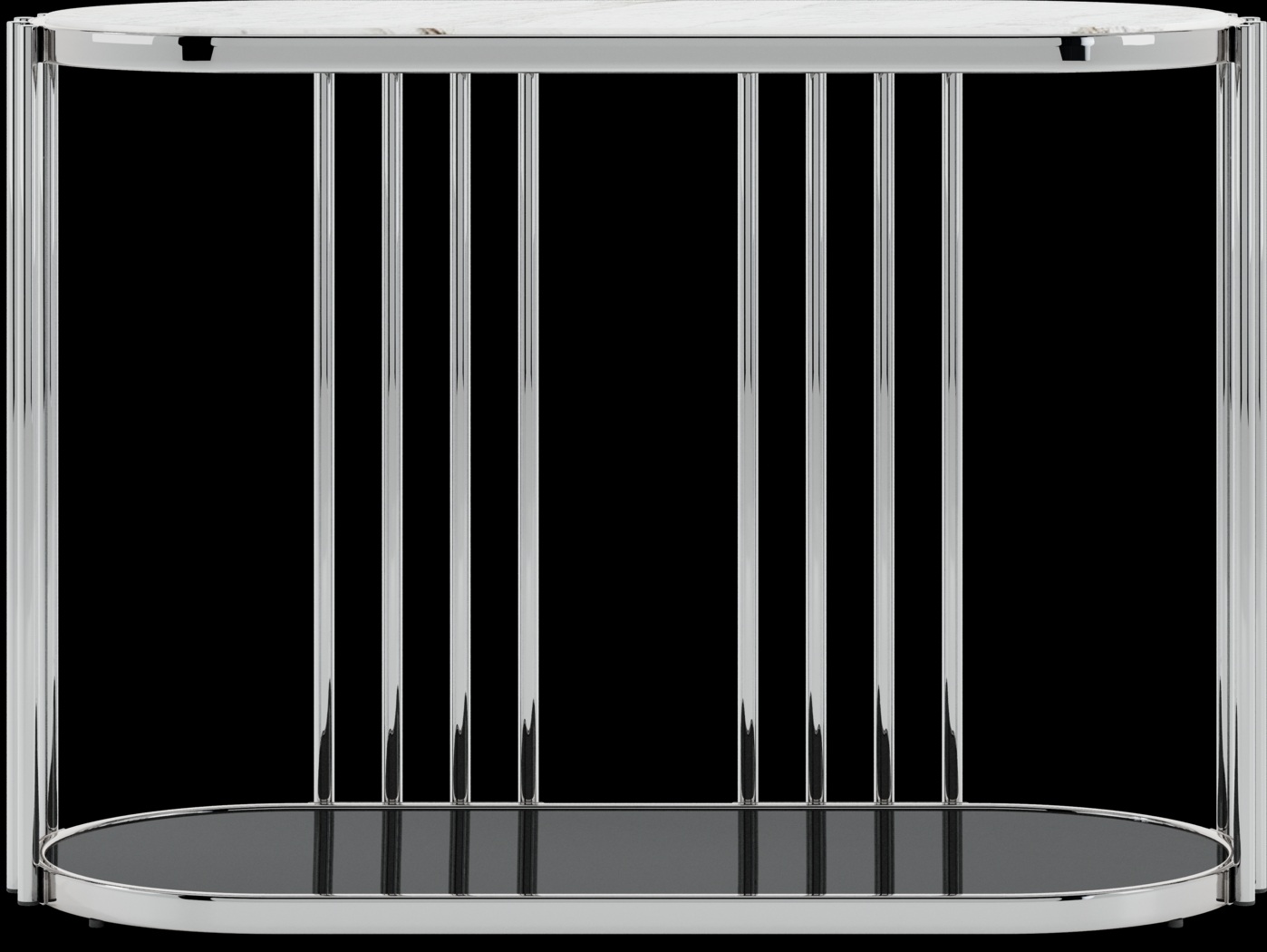 Bardiglio Silver Sofa Table - Thumbnail - Image 2