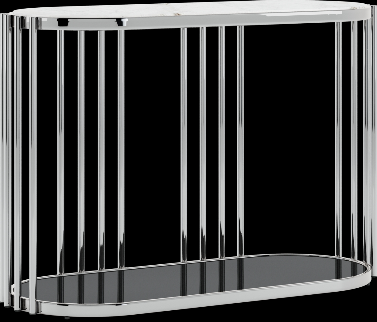 Bardiglio Silver Sofa Table - Thumbnail - Image 1