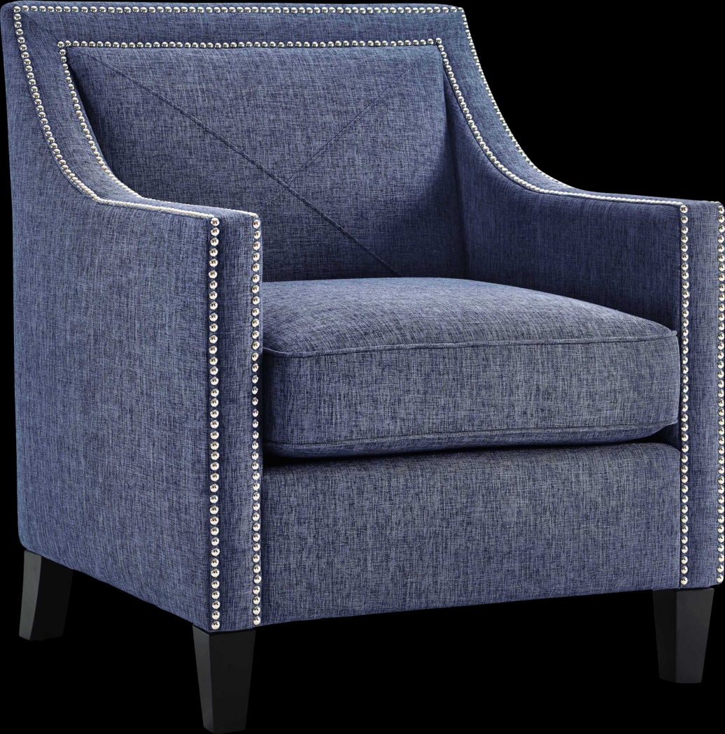 Bardstown Blue Accent Chair - Thumbnail - Image 1
