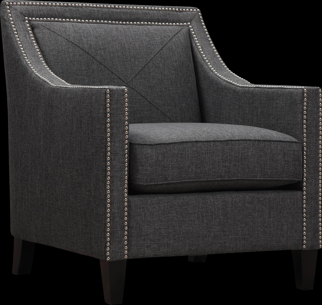 Bardstown Graphite Accent Chair - Thumbnail - Image 1