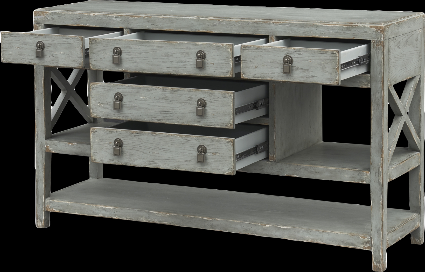 Bardswood Green Credenza - Thumbnail - Image 4