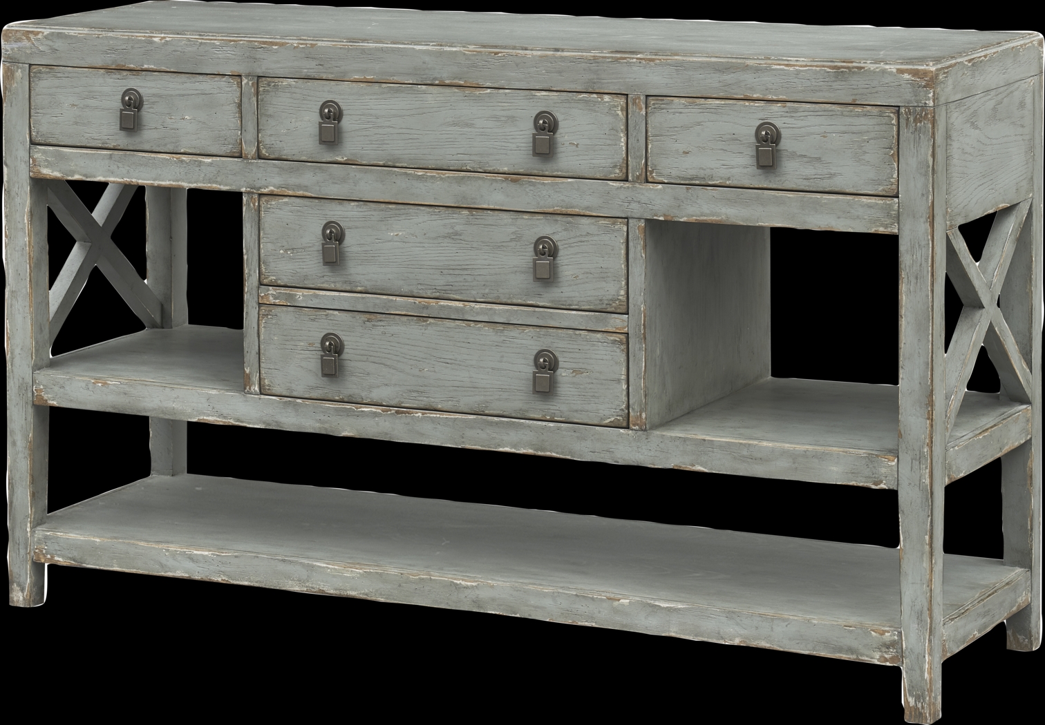 Bardswood Green Credenza - Thumbnail - Image 1