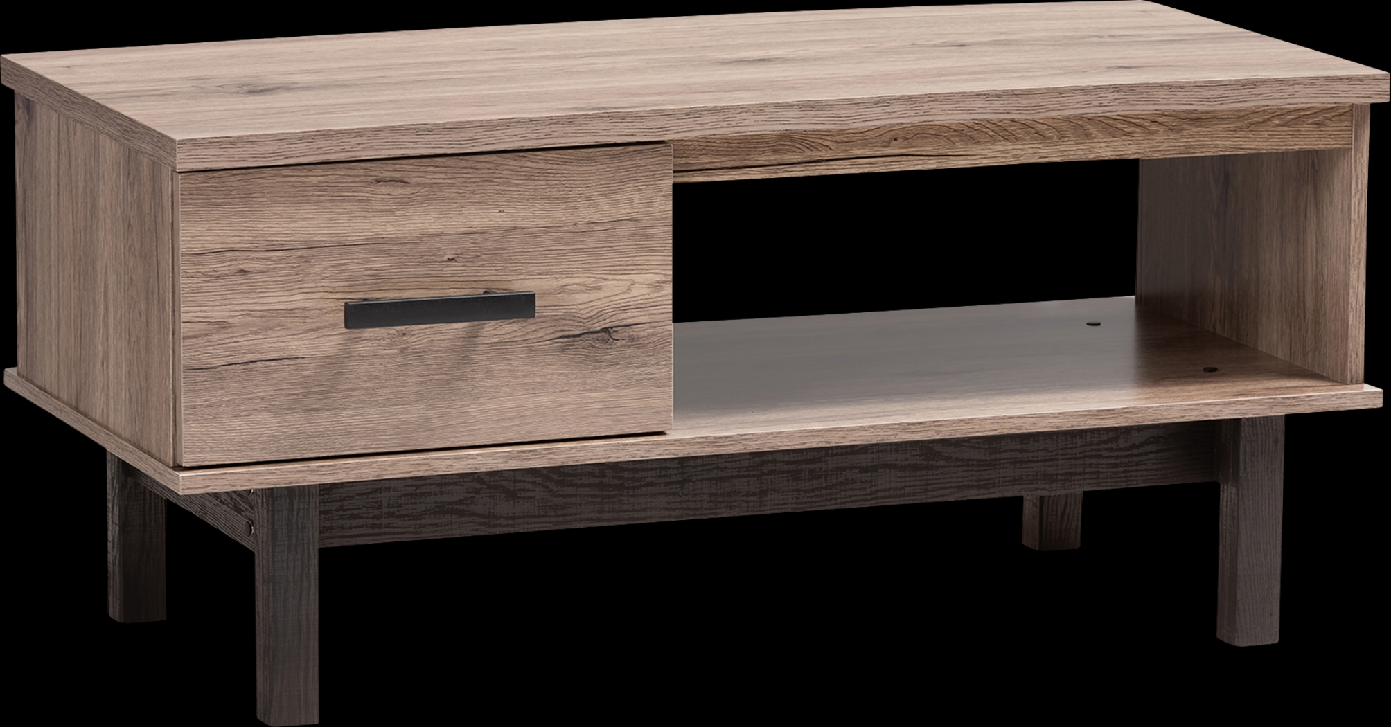 Bareford Oak Cocktail Table - Thumbnail - Image 1