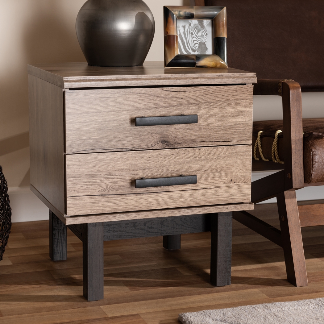 Bareford Oak End Table - Thumbnail - Image 2