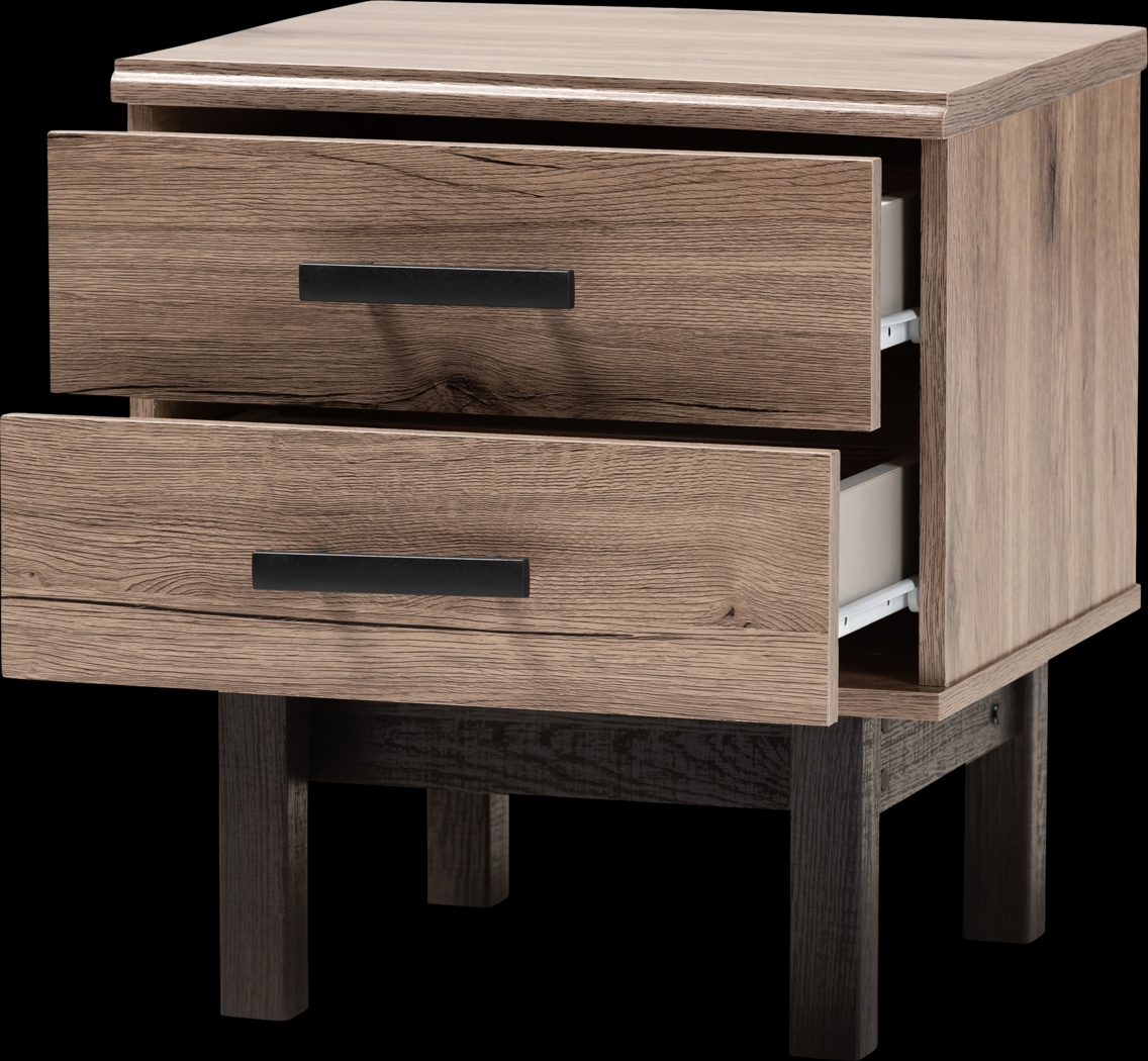 Bareford Oak End Table - Thumbnail - Image 3