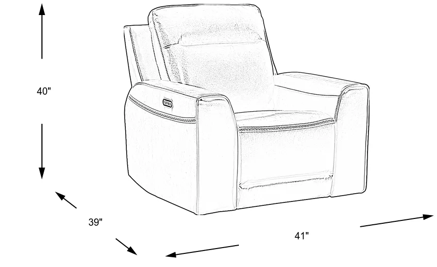 Dimension Image. Please refer to the Dimension Tab on this page for dimension details.