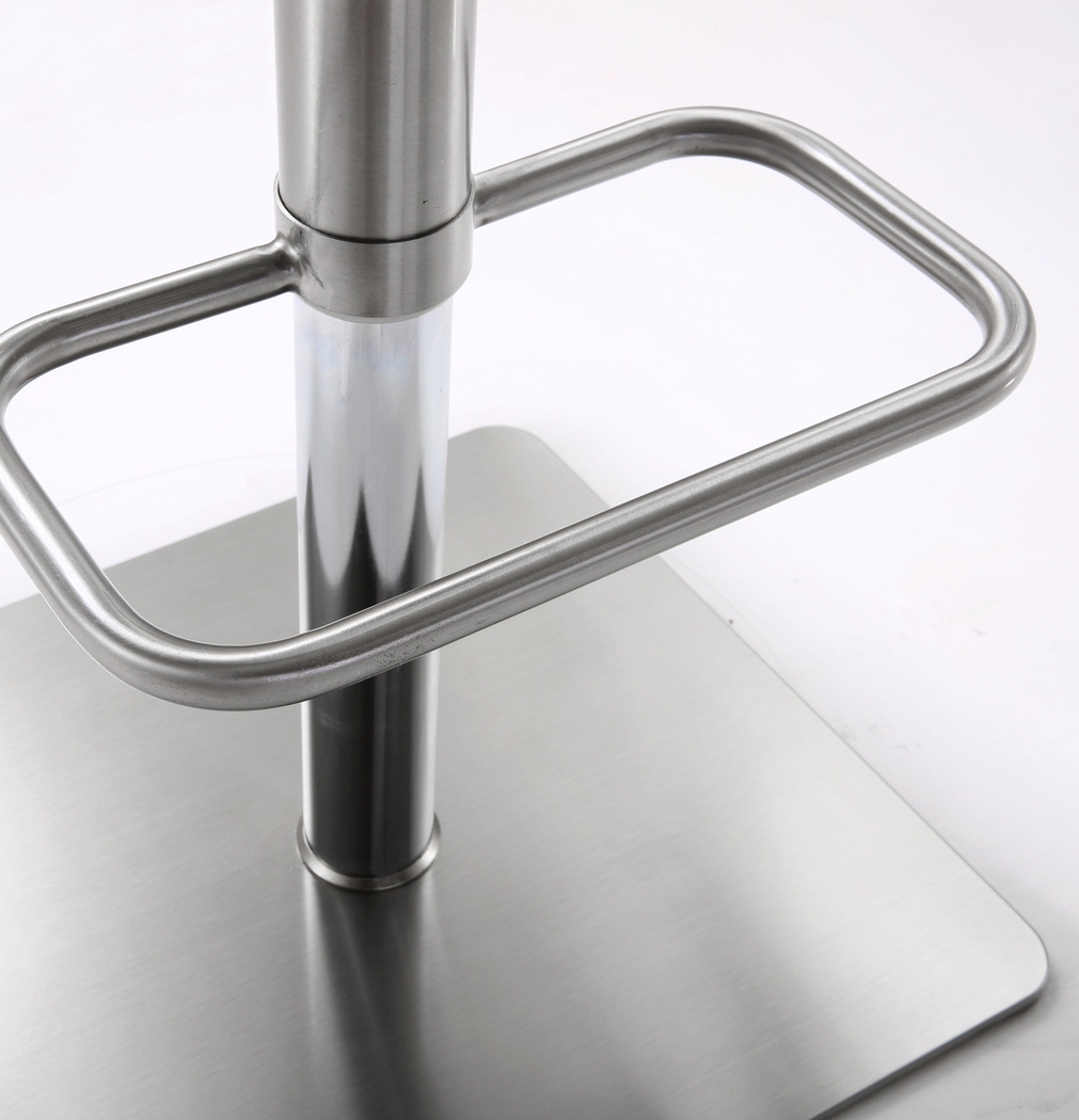 Bari Black Adjustable Swivel Barstool - Thumbnail - Image 3