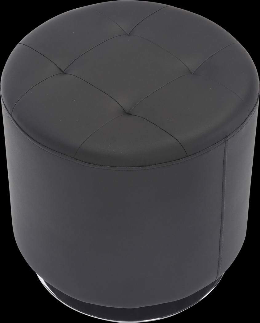 Bariff Charcoal Ottoman - Thumbnail - Image 3