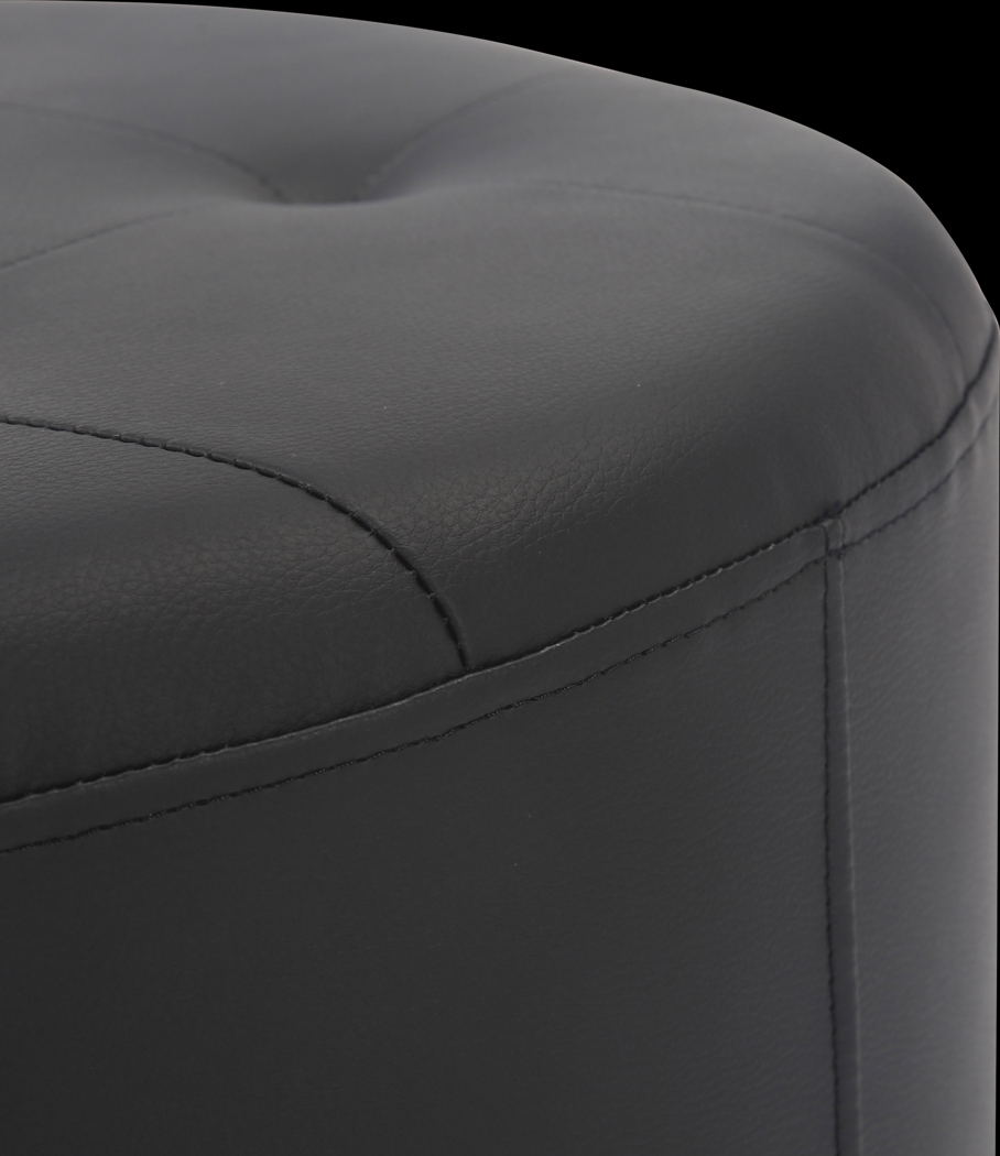 Bariff Charcoal Ottoman - Thumbnail - Image 4