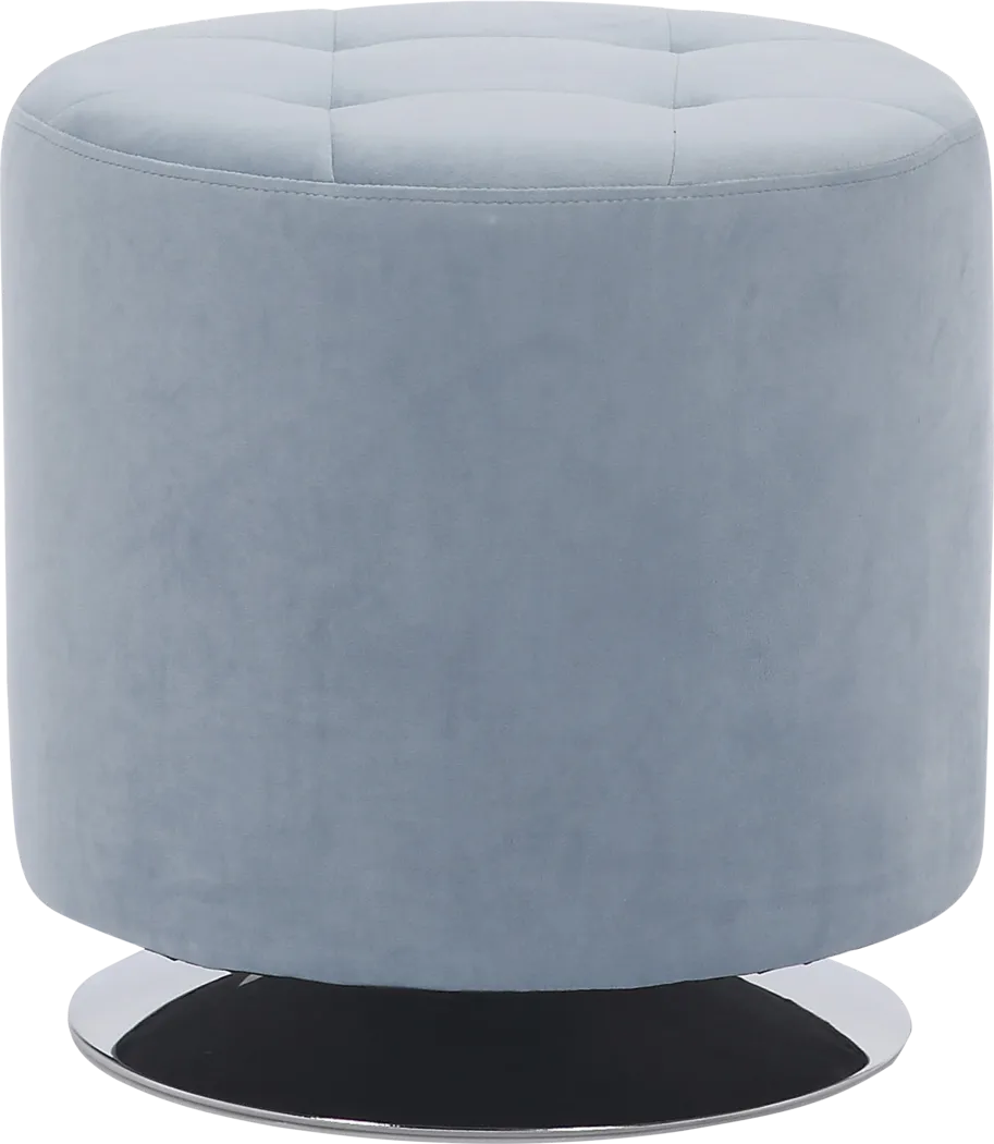 Bariff Blue Ottoman - Thumbnail - Image 2