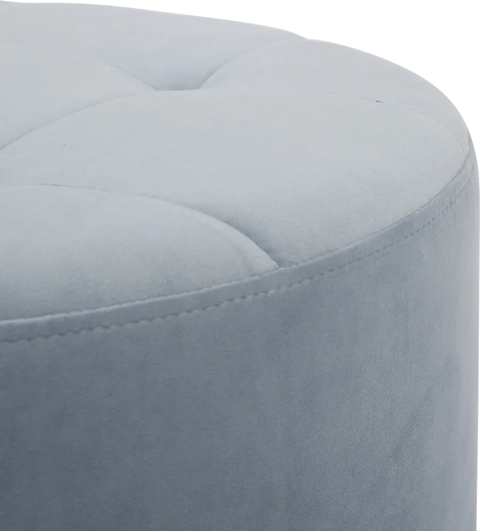 Bariff Blue Ottoman - Thumbnail - Image 3