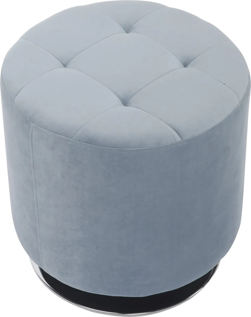 Bariff Blue Ottoman - Thumbnail - Image 5