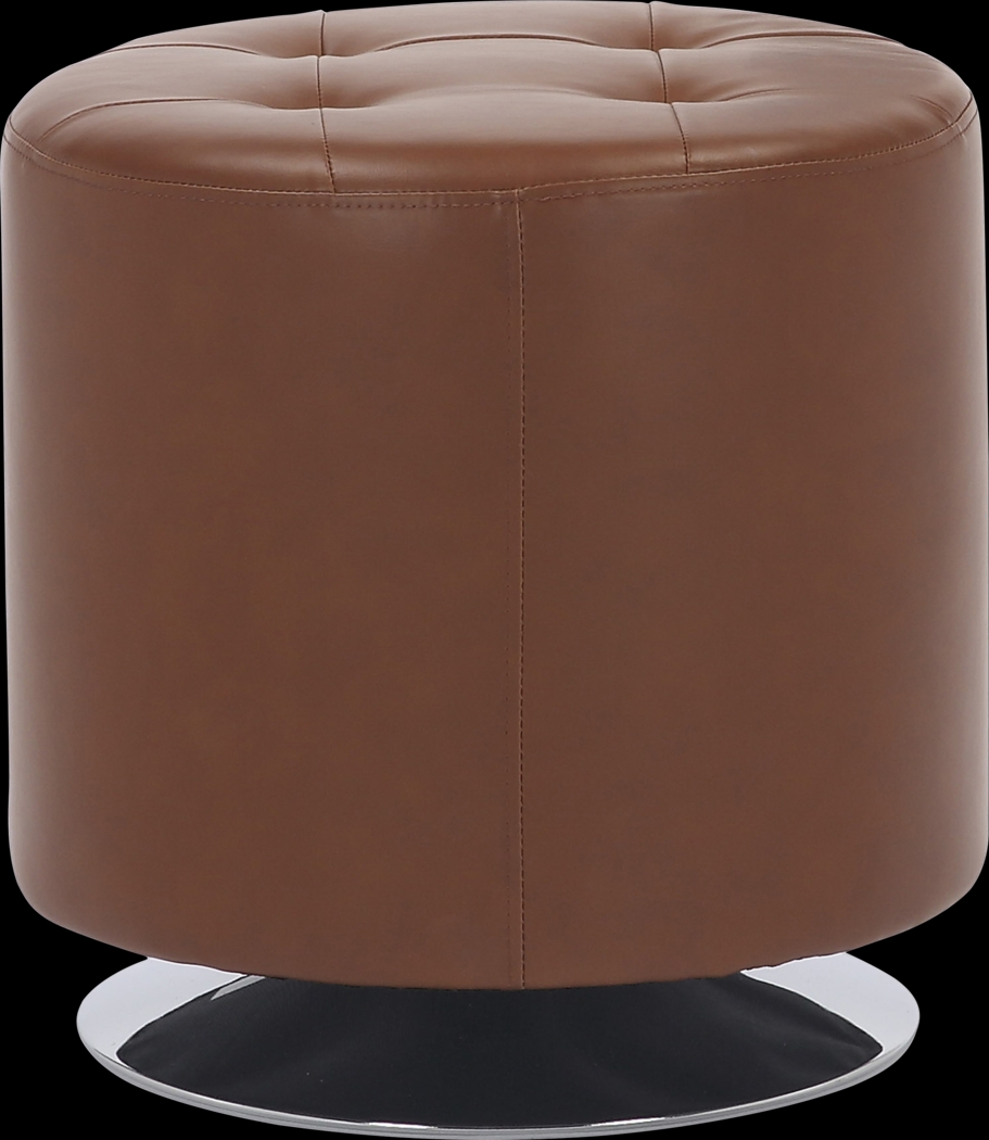 Bariff Brown Ottoman - Thumbnail - Image 2
