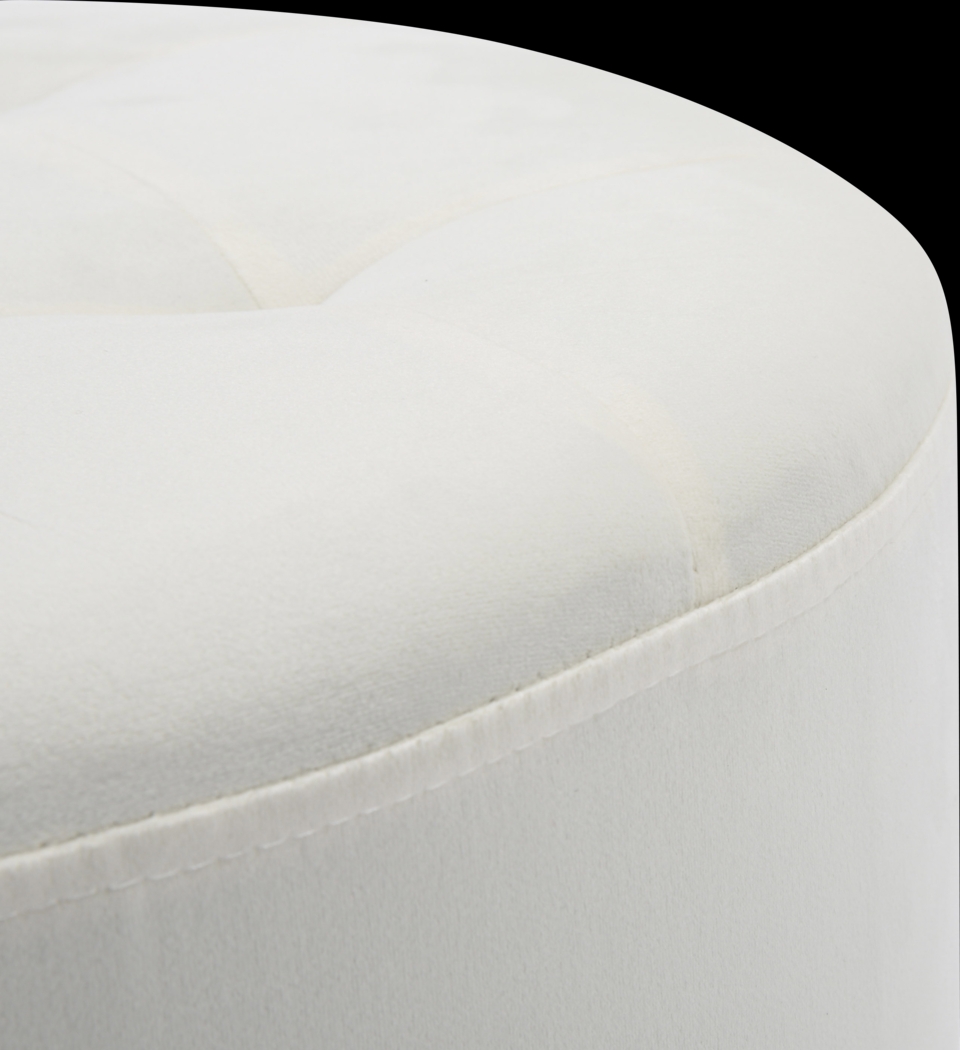 Bariff Cream Ottoman - Thumbnail - Image 3