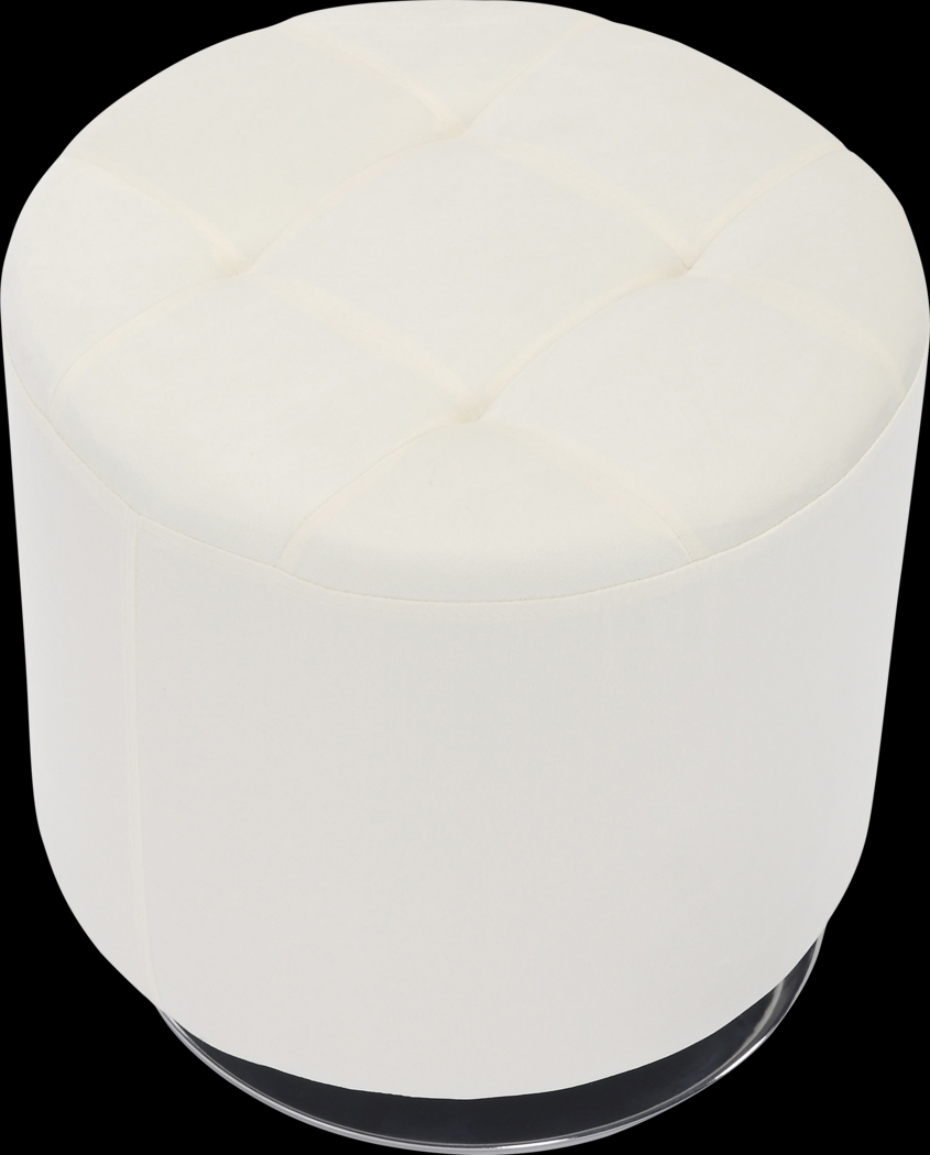 Bariff Cream Ottoman - Thumbnail - Image 4