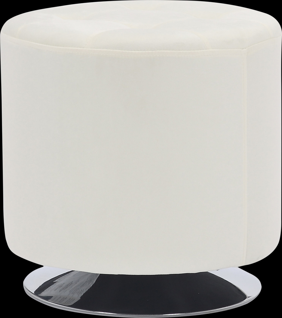 Bariff Cream Ottoman - Thumbnail - Image 1