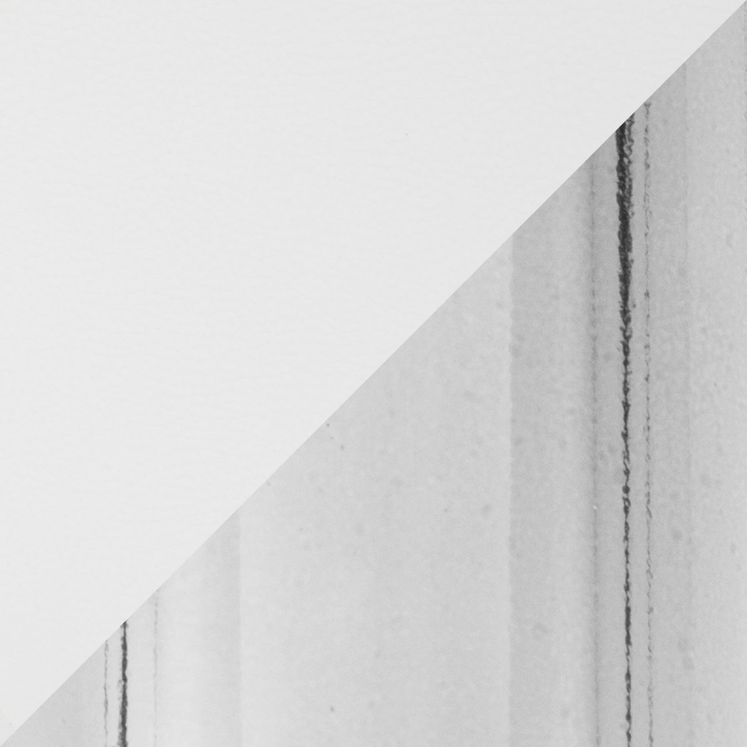 Bariff White Ottoman - Thumbnail - Image 6