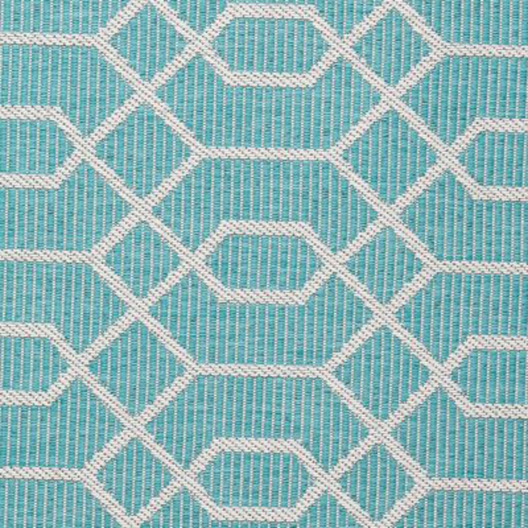 Barika Teal 5'3 x 7' Indoor/Outdoor Rug - Thumbnail - Image 10