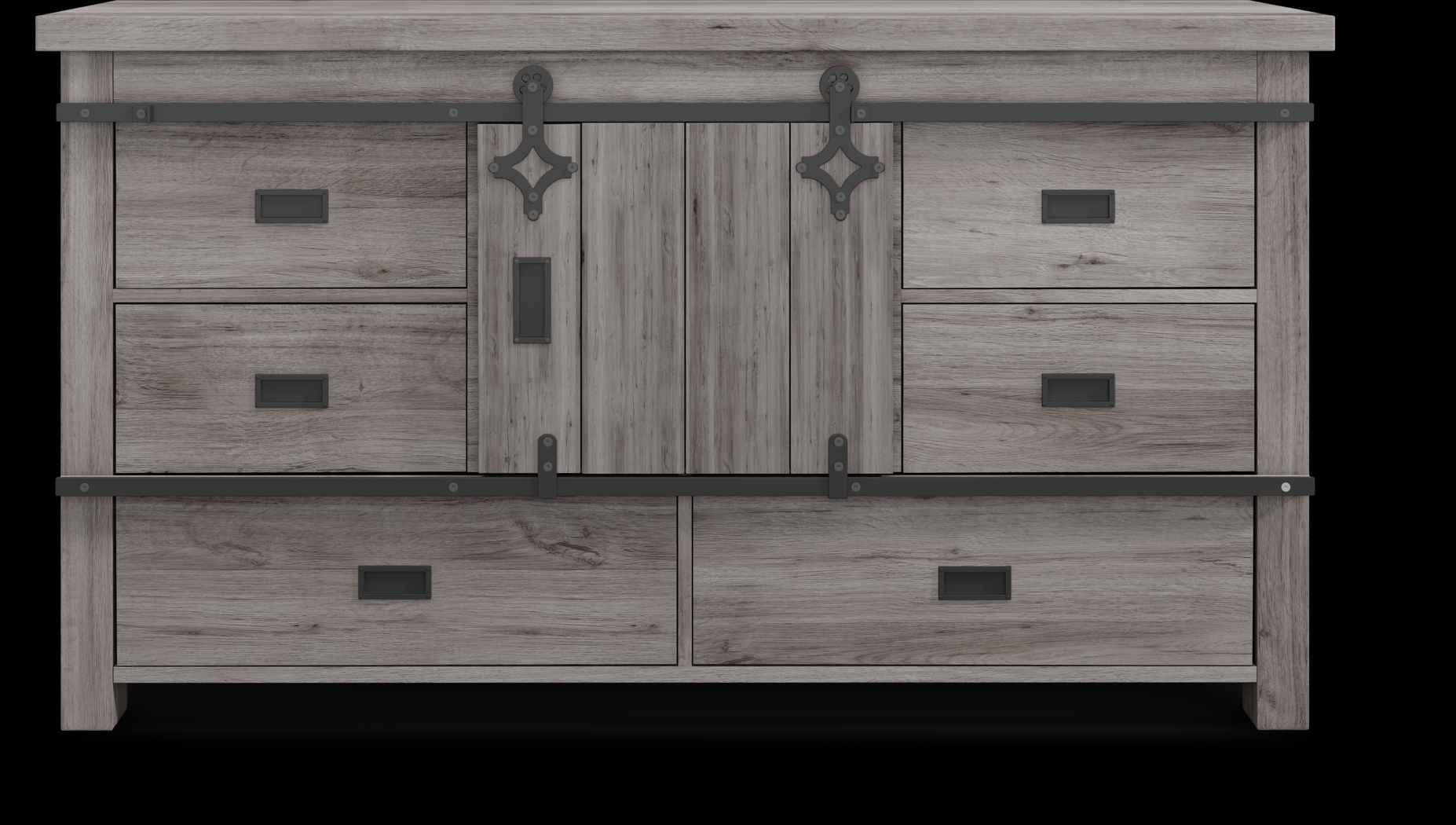 Barinas Gray Dresser - Thumbnail - Image 1