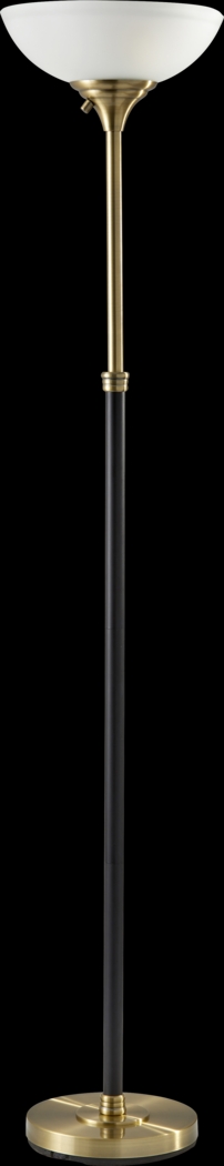 Baring Brass Torchiere - Thumbnail - Image 1