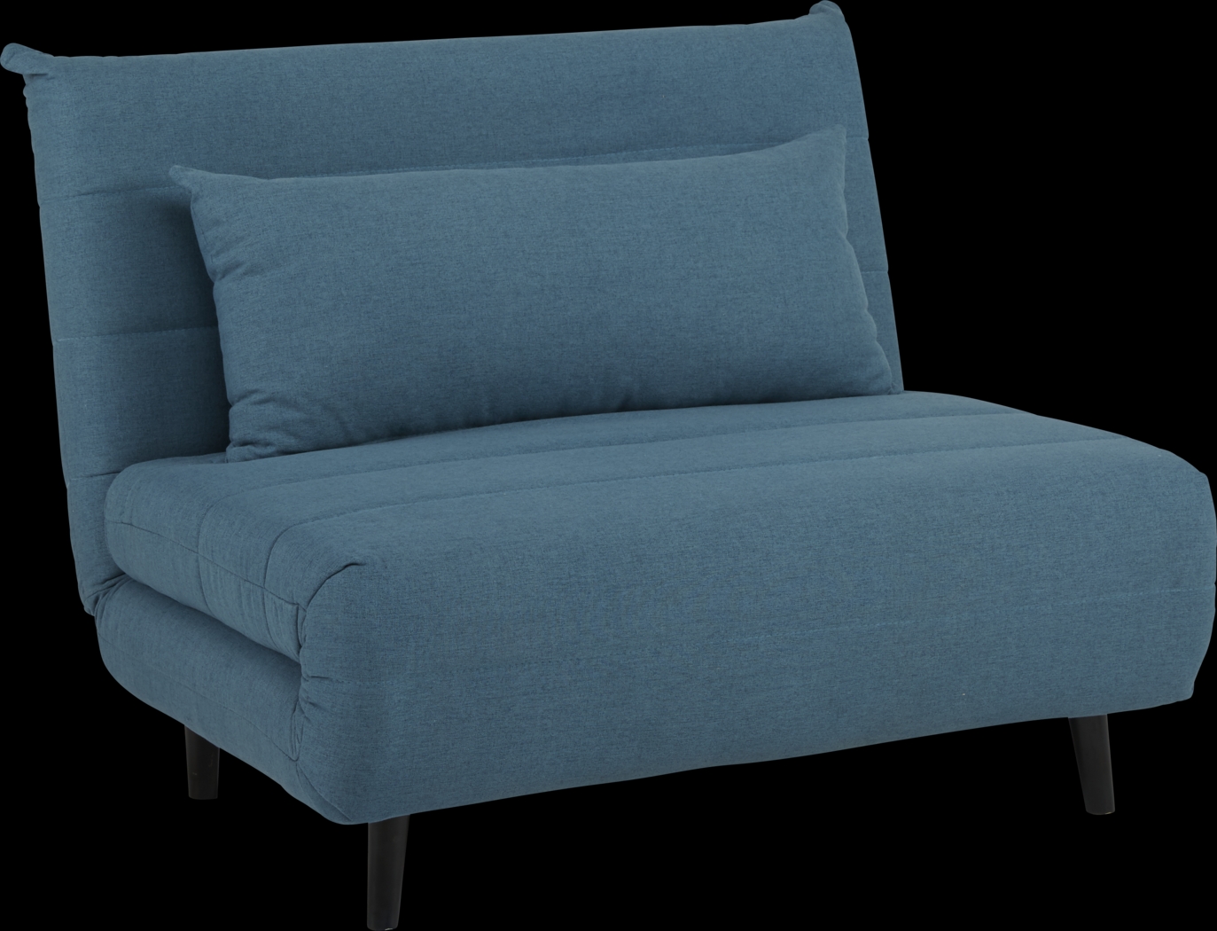 Kids Baris Blue Sleeper Chair - Thumbnail - Image 1