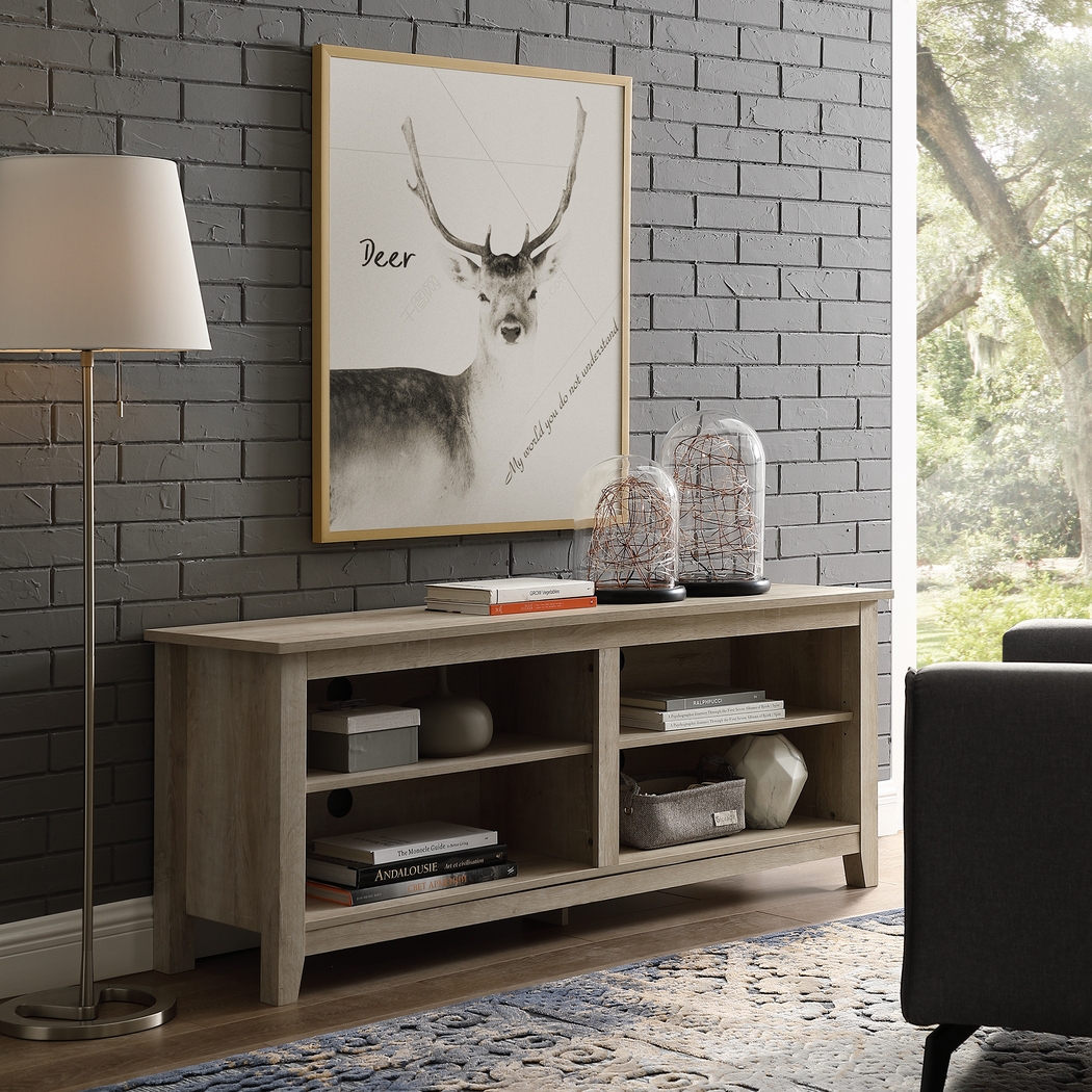 Barite White 58 in. Console - Thumbnail - Image 5