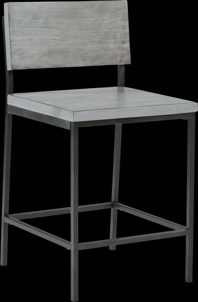 Barjud Gray Counter Stool - Thumbnail - Image 1