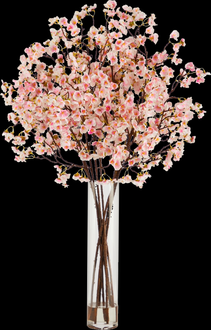 Barkentine Pink Floral Arrangement with Vase - Thumbnail - Image 1