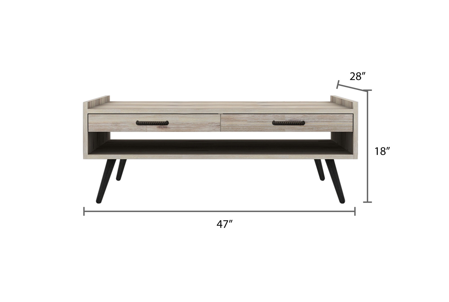 Barksdale Gray 63 in. Console - Thumbnail - Image 3