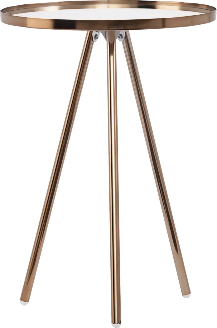 Barkwood Gold Accent Table - Thumbnail - Image 4