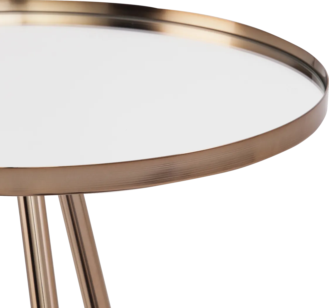 Barkwood Gold Accent Table - Thumbnail - Image 6