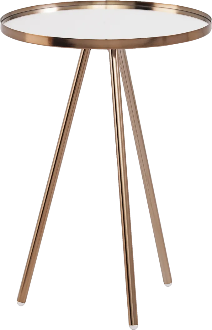 Barkwood Gold Accent Table - Thumbnail - Image 1